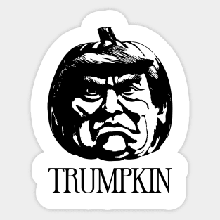 Donald Trump Pumpkin - Trumpkin Sticker